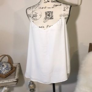 Elegant White Women's Camisole Top